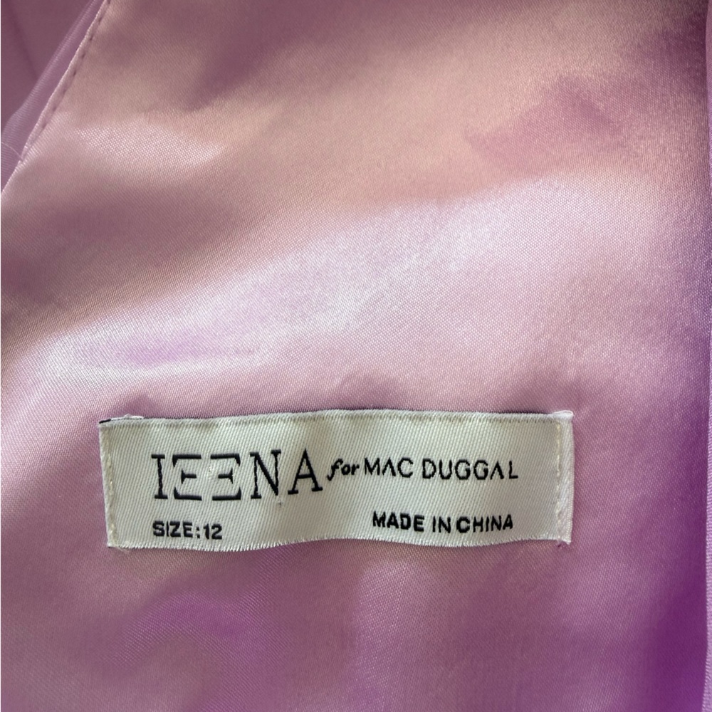 Chic Lavender Ruffle Wedding Dress. Wear it once - Picture 7 of 8